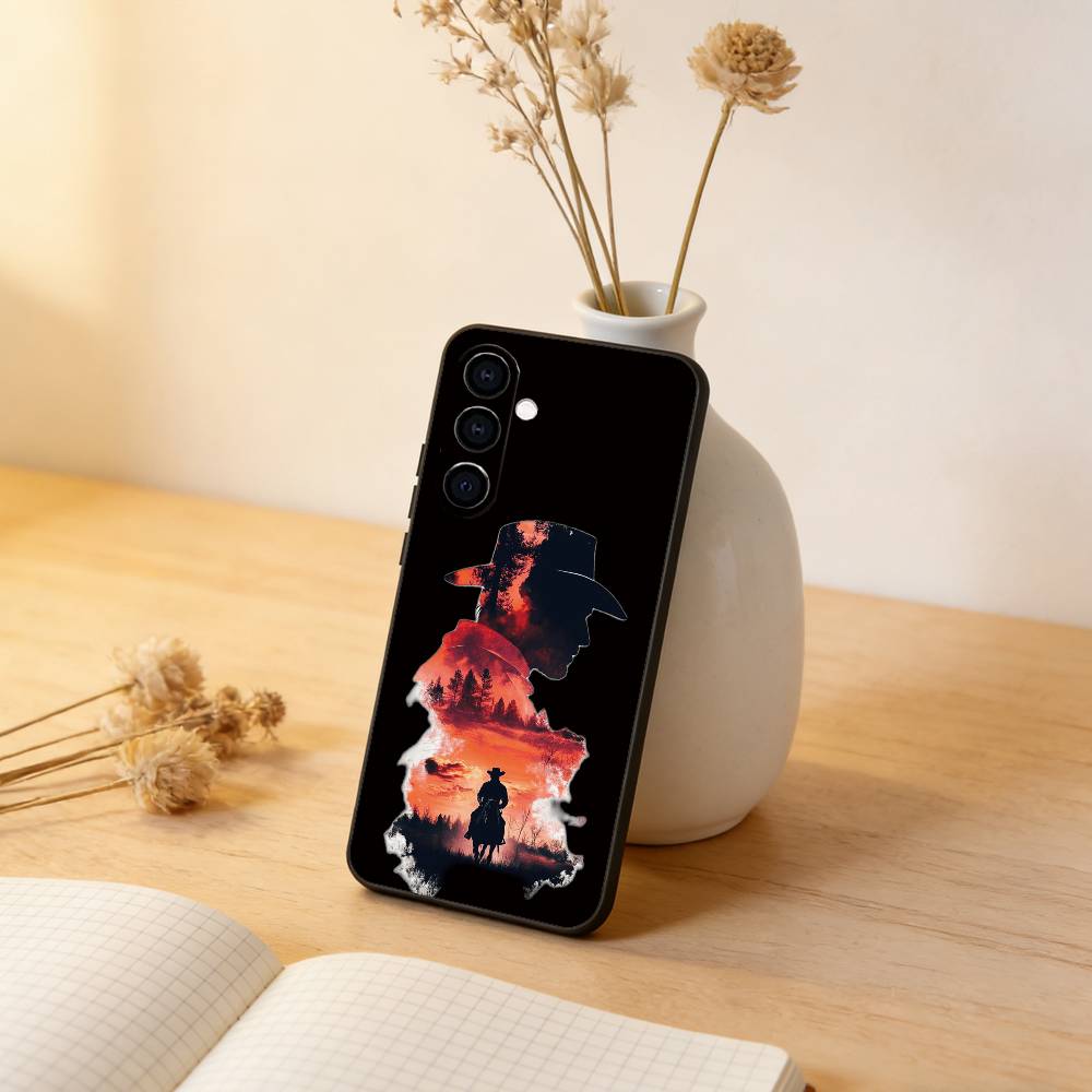 R-Red D-Dead R-Redemption 2 Phone Case Black Silicone Soft For Samsung Galaxy A73,A72,A71,A70,A53,A52,A51