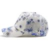 Hat Ladies Outdoor Shade Lace Thin Breathable Baseball Cap Spring Summer Flowers Sun Hat