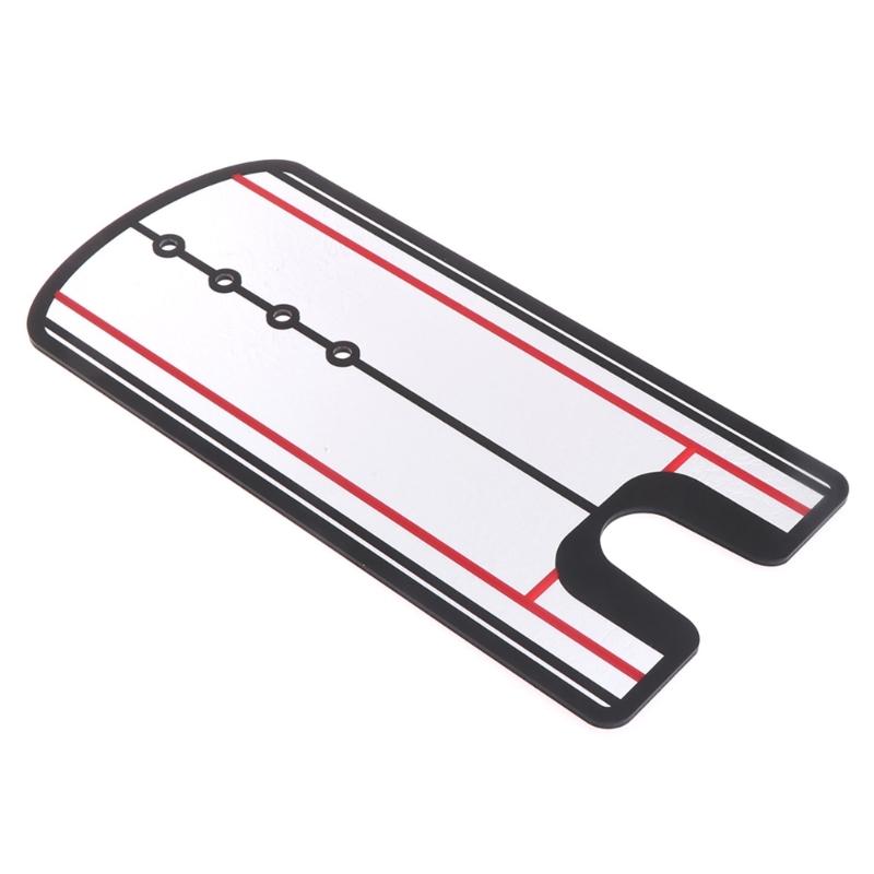 Golf Putting Alignment Mirror,Portable Practice Putting Trainer,Mirror Size 12x 6 Inch,Outdoors Or On Indoor Putting Mat