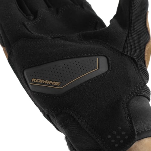 Komine GK-2273 Urban Mesh Gloves for Motorcycles Gray Black M