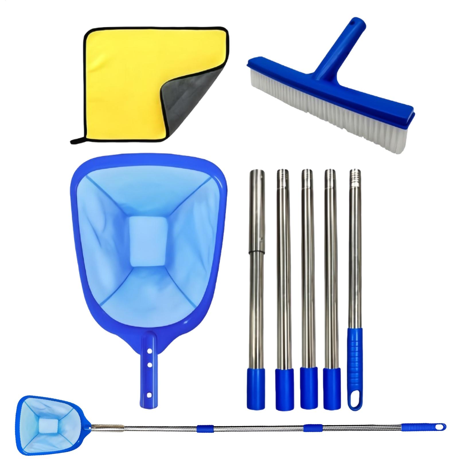 

Pool Skimmer Fine Mesh Cleaning Brush Swimming Pool Skimmer Clean Kit for Inground Over Ground Backyard Garden Patio Park Hot CN