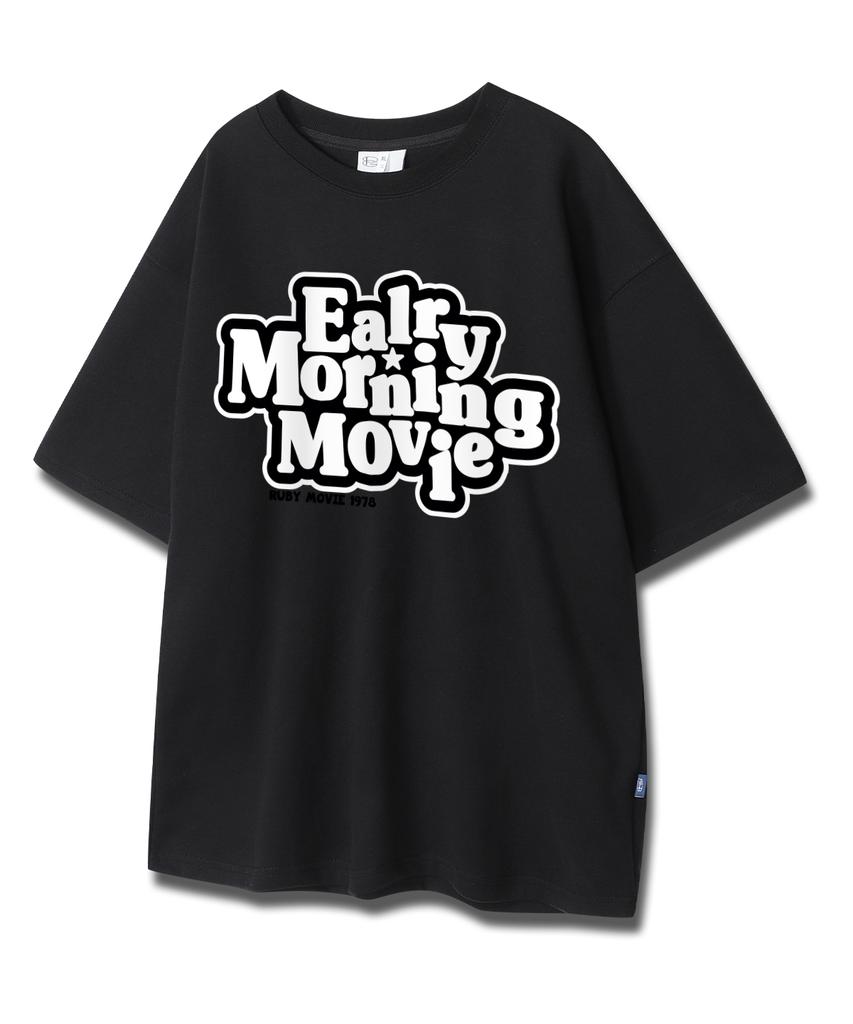 POLYGRAM Morning Movie Premium Double-Sided Oversized Short Sleeve T-Shirt - 3 Colors