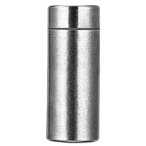 

Vlwm Pure Titanium Insulated Water Bottle (200ml) with Double Wall Vacuum Insulation, Lightweight, Antibacterial, and Durable, Compact and Portable fo