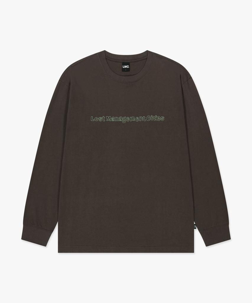 LMC Fn Doodle Long Slv Tee Brown