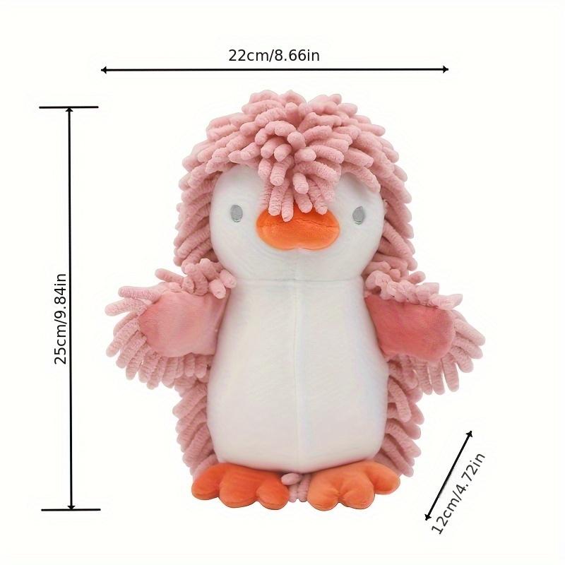 

One Cute Cartoon-Shaped Hand Towel, Super Absorbent Chenille Kitchen Bathroom Towel Ball, 100% Polyester, Modern Style, Animal Theme, Bath Towel рожевий