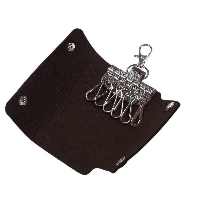 Creative Women Men Fashion Keychain Car Accessories Key Wallet Unisex Utility Slot Keychain Keyfobs Organizer Bag