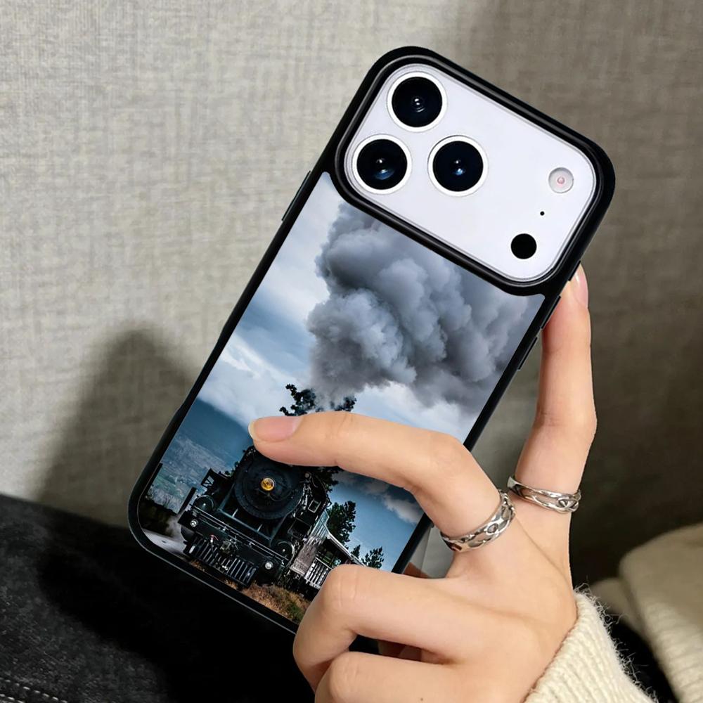 Capa Case for iPhone 17 Air 16 Pro Max 15 Plus 11 13 Mini 14 12 Back Phone Cover Moscow locomotive