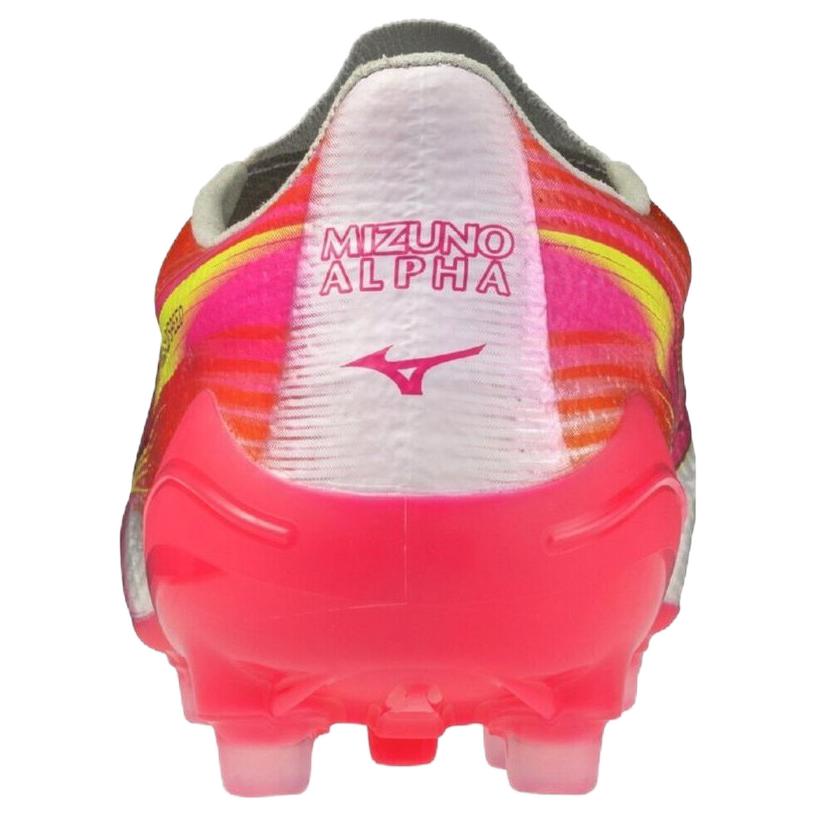 Mizuno Alpha III Elite Confortabil Versatil AG (Șuruburi scurte din cauciuc) Pantofi de fotbal din piele sintetică Unisex pantofi de fotbal Roșu P1GA266364
