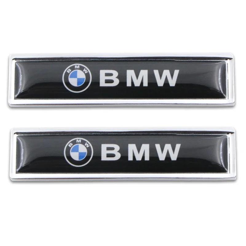 

2pcs For Bmw x1 x3 x5 x6 z4 f10 f20 f30 e36 e39 e46 e60 e90 car body sticker metal Car decoration labeling Car accessories