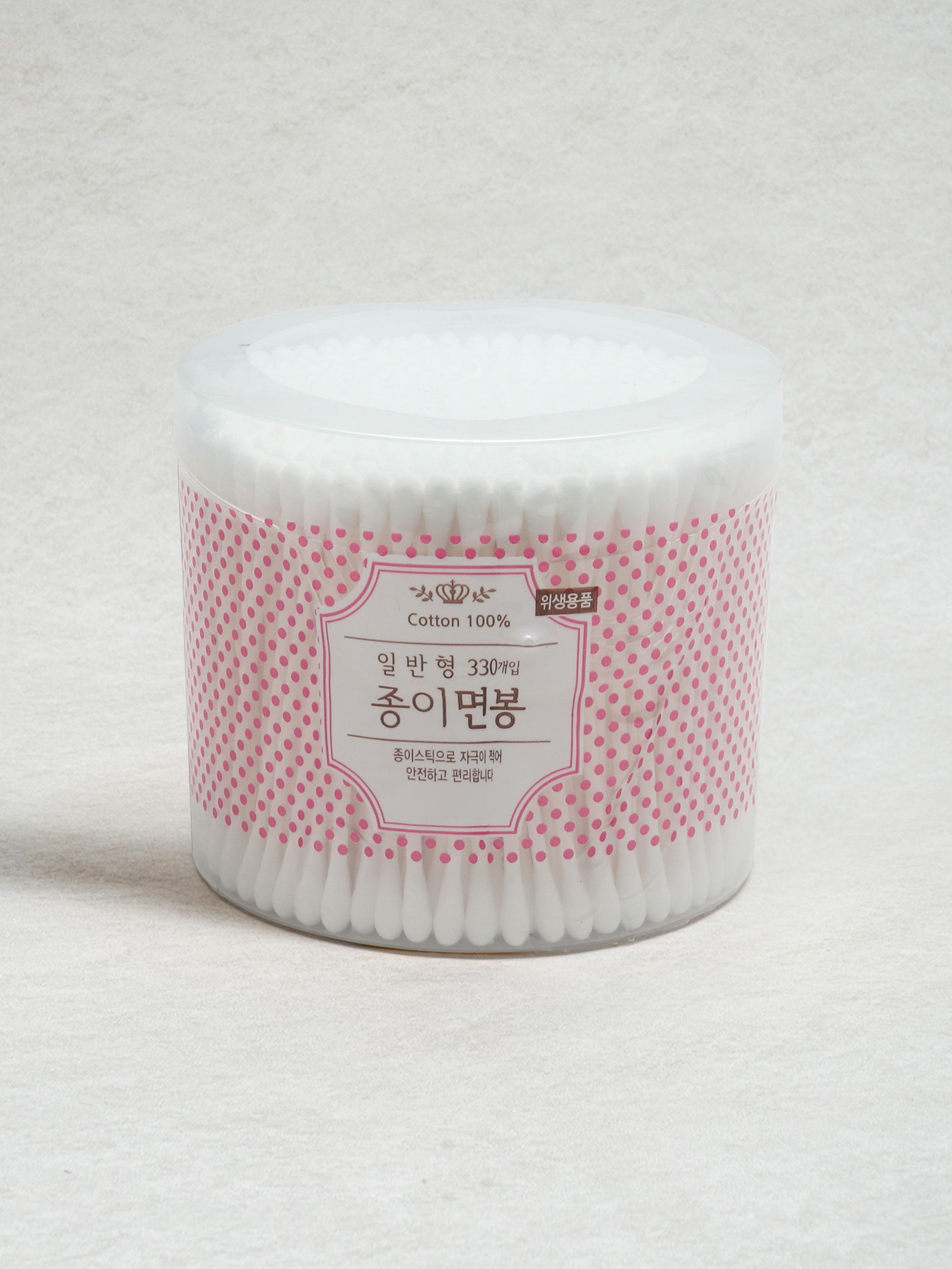 Eco-Friendly Paper Cotton Swabs 330 Count 1ea