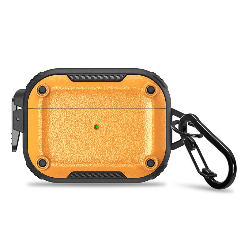 Compatible Case for Apple AirPods Pro 2: Buckle Bluetooth Earphone Cover, 2nd Gen Protection, Portable