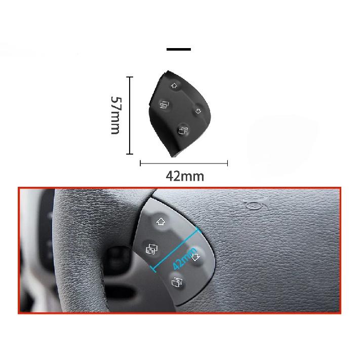 LHD RHD Multi-Function Steering Wheel Switch Button Keys Trim Repair Kit For Mercedes Benz Truck Actros 9438210051 A9438210051