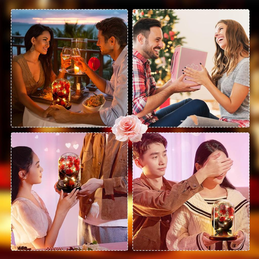 Soap Flower Artificial Soap Soap Respect for the Aged Store Get Well Thank Gift Box Red LangRay, Never-fading Flowers, Flowers, Bouquets, Roses,