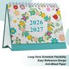 Desktop Calendar 2026 Monthly Daily Weekly Planner Aesthetic 2026-2027 Desktop Calendar For Appointment Agenda Planning Home