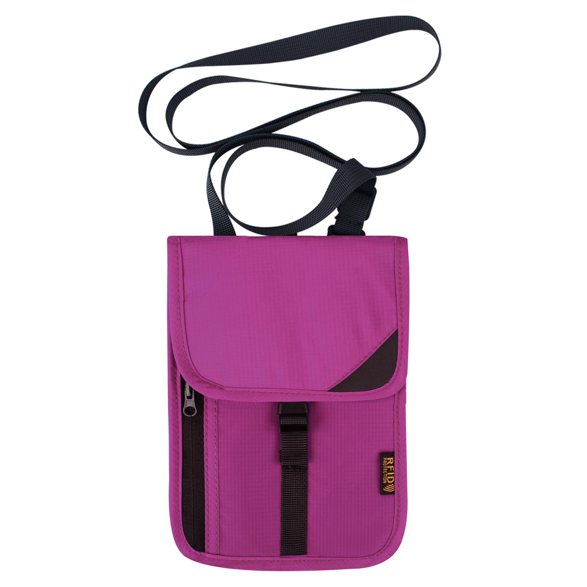 

Сумка для паспорта, дорожная многофункциональная сумка на шею, чехол для сдачи билетов, защитный чехол для документов, сумка для документов RFID розы красного