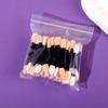 50PCS Disposable Eye Shadow Brushes Dual Sided Sponge Nylon Makeup Eye Shadow Brushes For Cosmetic Applicator Make Up Hot