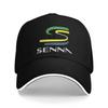 Klassisches Ayrton Senna Brasilien Logo Golfhut Unisex Stil Truckerhut Tägliches Golfgeschenk Sonnenhüte