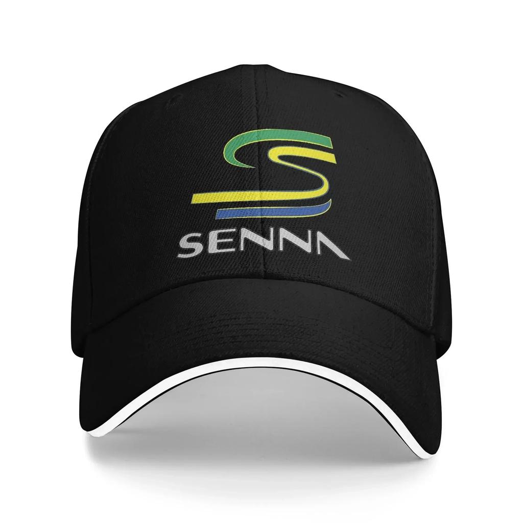 Klasyczna Czapka Golfowa z Logo Ayrtona Senny Brazylia Styl Unisex Czapka Trucker Codzienny Prezent Golfowy Kapelusze Przeciwsłoneczne
