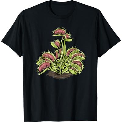 Venus Fly Trap Tshirt Carnivorous Plant Shirt Water Pitcher T-Shirt