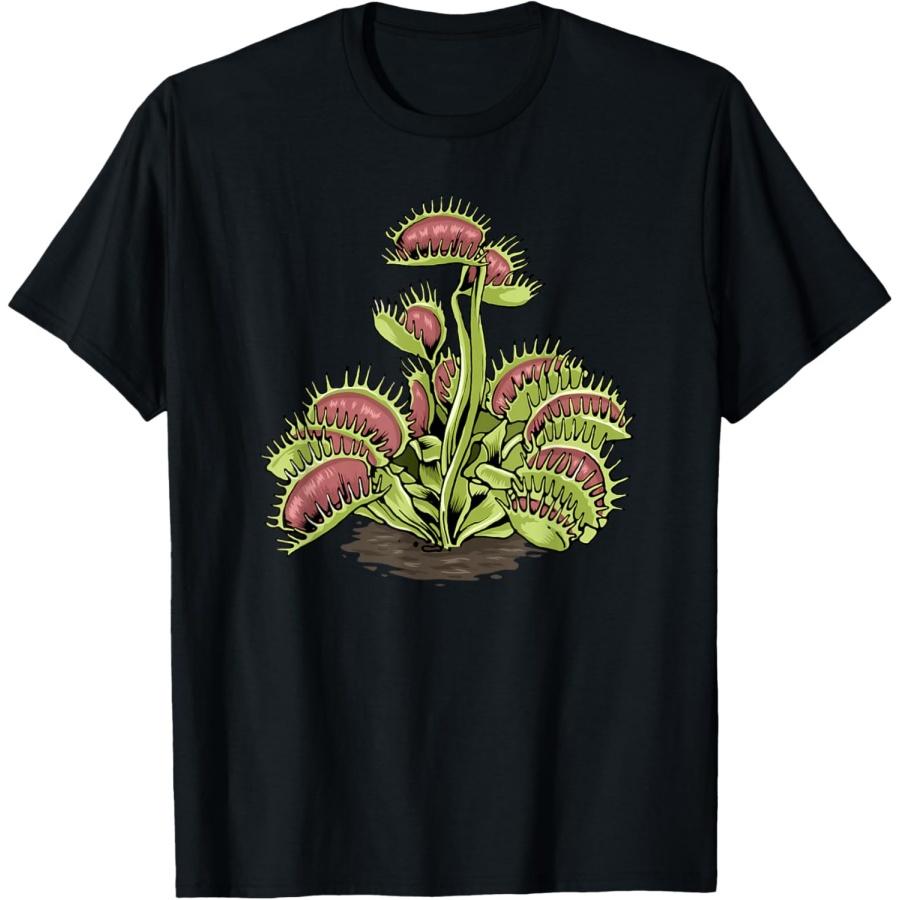 

Venus Fly Trap Tshirt Carnivorous Plant Shirt Water Pitcher T-Shirt XXXXXL чорний
