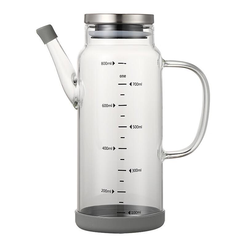 Ruhan Kitchen 800ml Glass Oil & Sauce Dispenser (2-Pack)