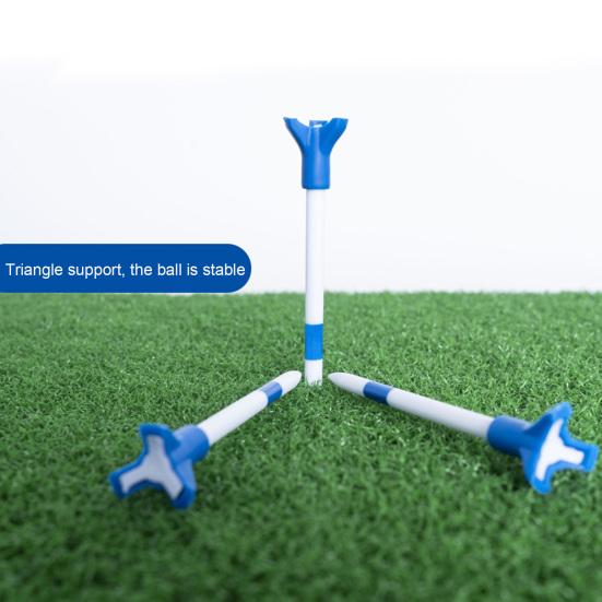 15Pcs 84MM Golf Tee Sharp Tip Plastic Golf Ball Holder Golf Training Aid Driving Range Indoor Outdoor Golf Spike Set Golf Accessories Golfer Gifts