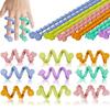 6Pcs Pressure Relief Fingertip Sensory Ring Educational Flexible Fidget Sticks  Airplane