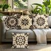 Mandala Pattern Cushions Pillowcase Printed Polyester 45X45Cm Throw Pillow Cover Decorative Sofa Cushion Pillowslip Home Decor