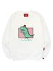 Ellamo Lamo Dinosaur Sweatshirt Unisex Big Size S~4Xl (Type B)