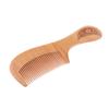 Handmade Mahogany Comb Anti Static Wooden Hair Brush Fine Tooth for Family and Travel
