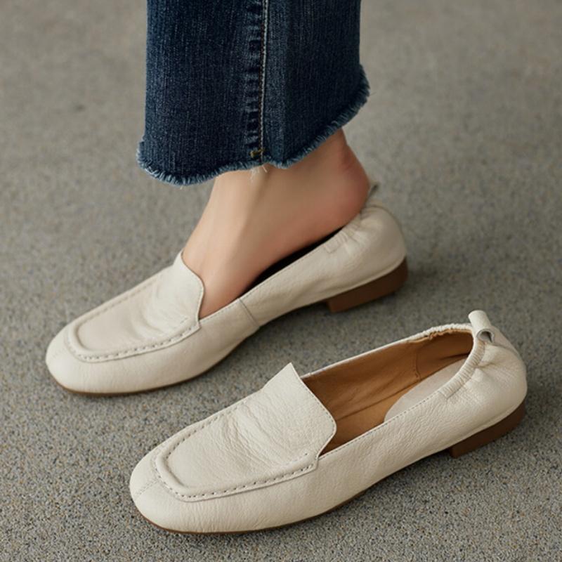 Fashion Women Casual Shoes Soft Soled Loafers 2025 Autunm High Quality Comefortable Office Lady Flat Shoes Daily Concise Women Shoes