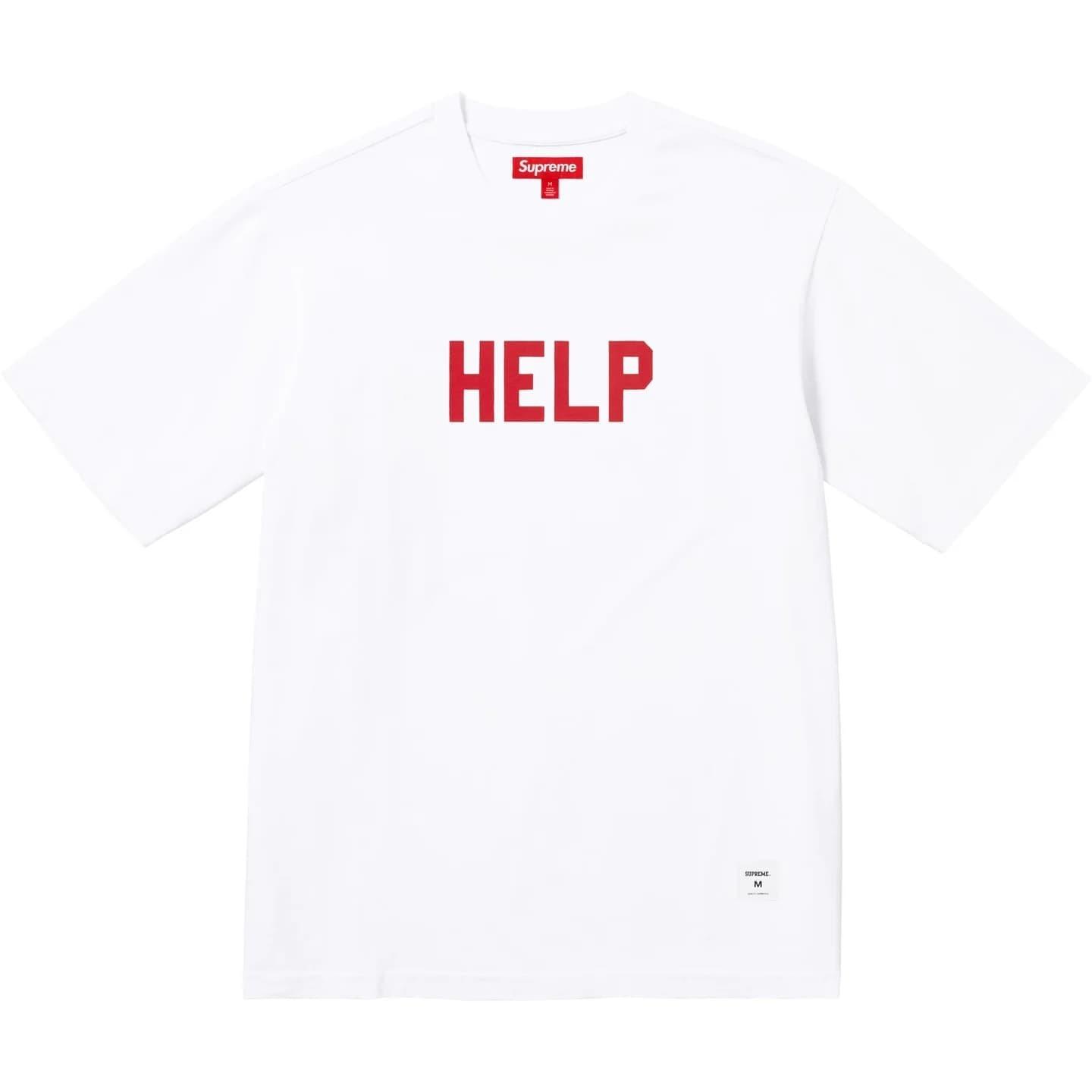Supreme Help S/S Top White XL