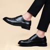 Crocodile Pattern Men Wedding Dress Footwear Lace-Up Men's Outdoor Business Oxfords Shoes Fashion All-match Men Casual Shoes