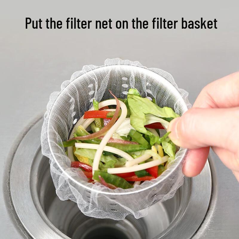 Disposable Kitchen Sink Strainer Bags (200 Pcs)