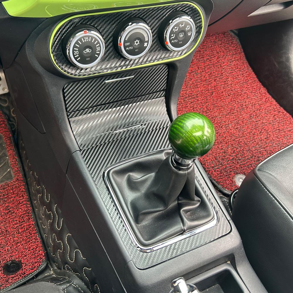 Carbon Fiber For Mitsubishi Lancer-ex 2010-16 Car Film Interior Sticker Center Console Gear Dashboard Air Door Handle Lift Panel