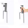 Patio Umbrella Holder Ground Stake Adjustable Heavy Duty Metal Outdoor Garden Beach Umbrella Parasol Flagpole Stand Base Umbrella Accessories