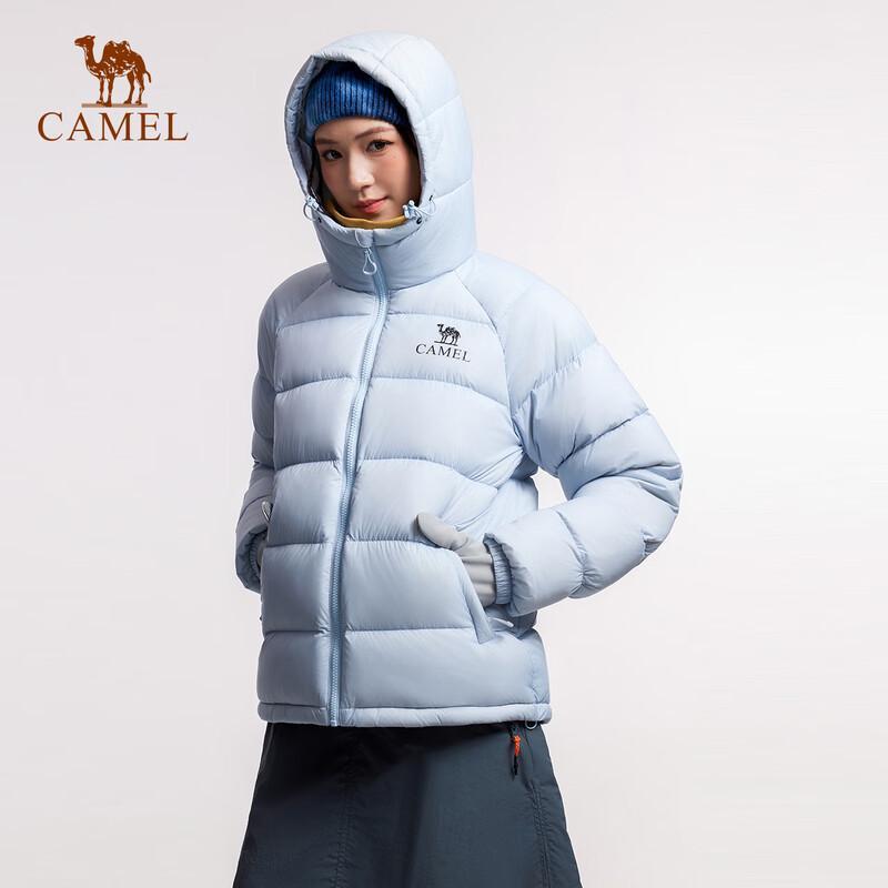 Camel Unisex High-Loft Puffer Down Jacket