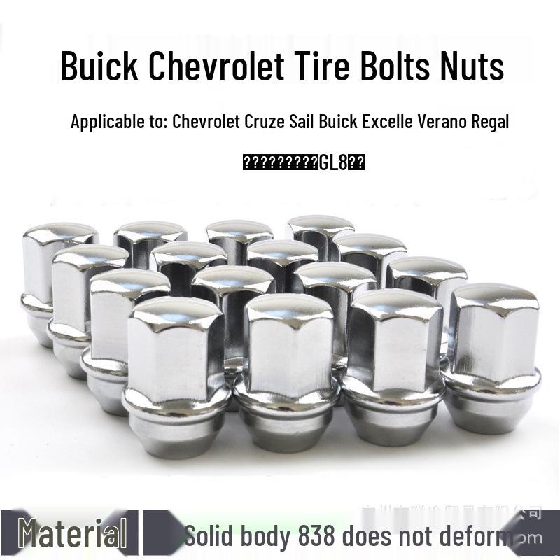 Radmuttern für Buick & Chevrolet Modelle
