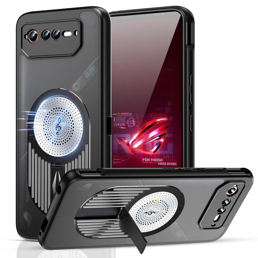 Pentru Asus ROG Phone 6 5G/Phone 6 Pro 5G/Phone 6D 5G Husă Magnetică Disipare Căldură Aromaterapie Suport Silicon+PC Husă Telefon
