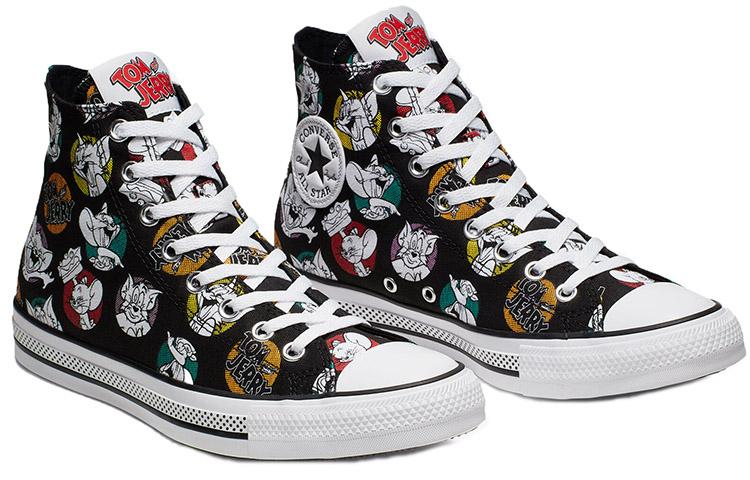 Chuck Taylor All Star Tom & Jerry X Chuck Taylor All Star Converse High 'Black' 165733C