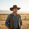 Brown Cowboy Hat