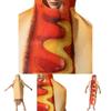 Kreativní a okouzlující kostým hot dogu pro hraní rolí a jevištní vystoupení