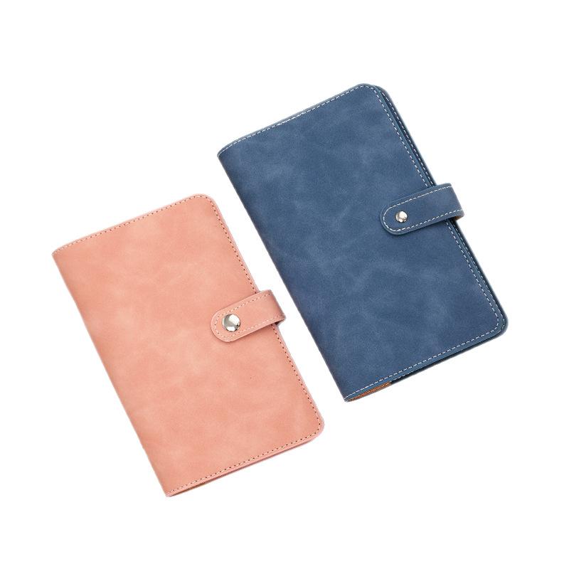 Soft Leather Loose-leaf Notebook Book Multifunctional Storage Book Replacement Core Removable Binder Handbook