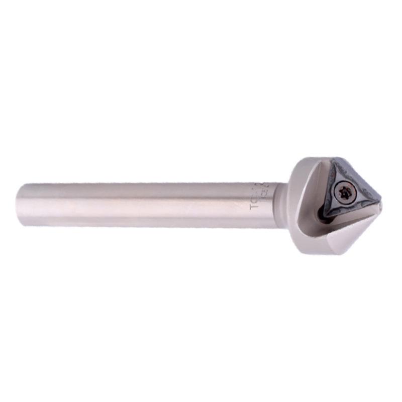 Aifeimol 45° CNC Milling Chamfer Cutter Holder (TC-12, Straight Shank)