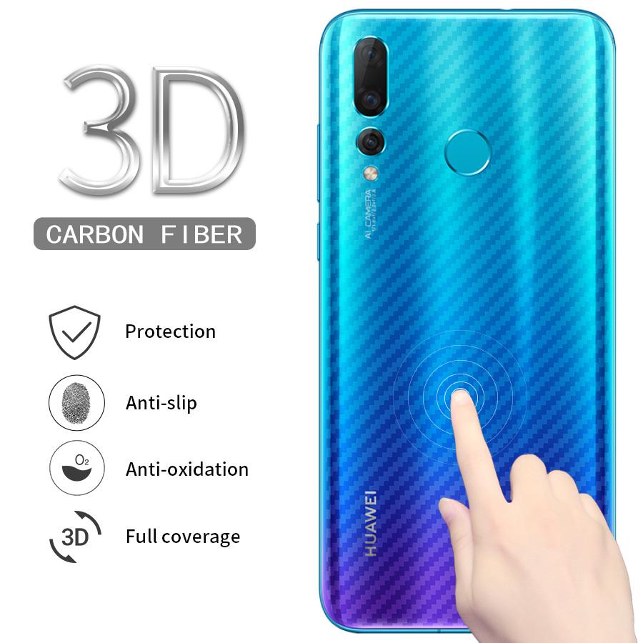 

Для Huawei Честь 20 9X Pro View 20 V20 8x примечание 10 углеродного волокна Назад экран защитник наклейка фильм