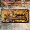 D Flatpc Vintage Metal Sign for Decorationg Only Outdoor Wall Art (xcm) Tool Aluminum Sign Retro Wall Art for Home