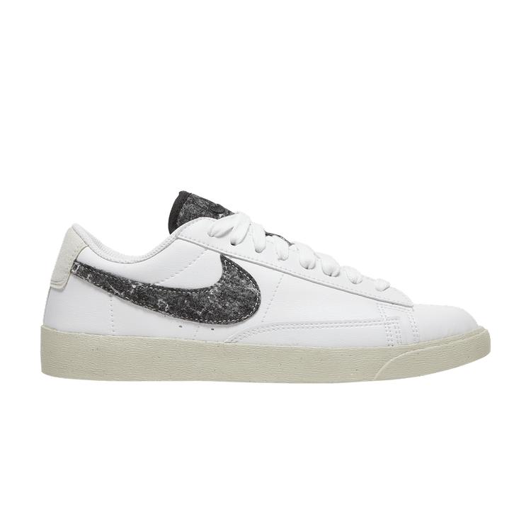 Nike Wmns Blazer Low SE Recycled Wool Pack - White Black 36.5