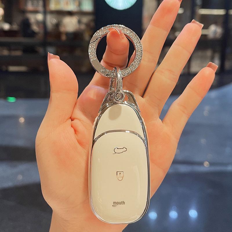 

Ideal ONE Key Protective Shell Case for Car Key Modification with High-Grade Buckle Bag for Women