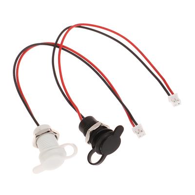 Usb-C 2Pin High Current Charging Socket With Ph2.0 Nut Snap Lock Plate Usb Type-C Female Waterproof Female Connector Jack