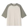 Essentials Signature Tee Oatmeal/Concrete Heather Unisex Tops Cream 125SP264062F